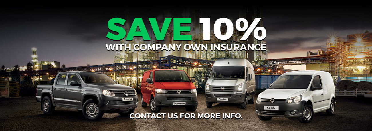 Save 10% with company own insurance